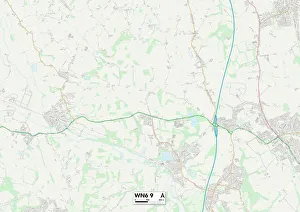 Wood Lane Gallery: Wigan WN6 9 Map