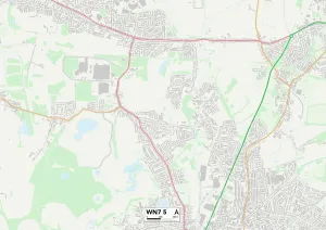 Hazel Grove Gallery: Wigan WN7 5 Map