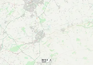 Westbury Gallery: Wiltshire BA13 4 Map