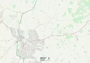 The Common Gallery: Wiltshire SN12 7 Map