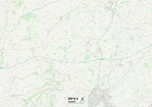 Blenheim Gardens Gallery: Wiltshire SN14 6 Map