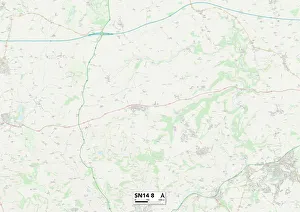Ash Road Gallery: Wiltshire SN14 8 Map