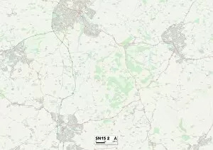 New Road Gallery: Wiltshire SN15 2 Map
