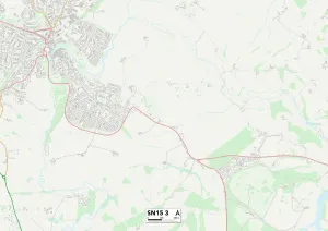 James Close Gallery: Wiltshire SN15 3 Map
