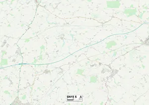 Newlands Close Gallery: Wiltshire SN15 5 Map