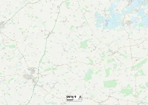 Silver Close Gallery: Wiltshire SN16 9 Map