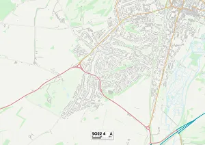 Hazel Grove Gallery: Winchester SO22 4 Map
