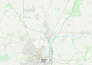 Gladstone Street Gallery: Winchester SO23 7 Map