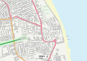 Florence Road Gallery: Wirral CH44 6 Map