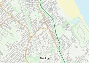 Central Road Gallery: Wirral CH62 5 Map