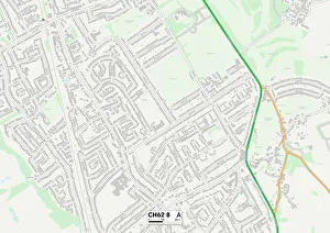 Harrogate Road Gallery: Wirral CH62 8 Map