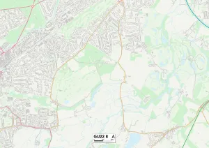 The Common Gallery: Woking GU22 8 Map