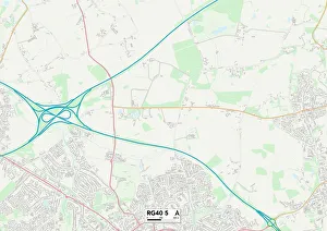 Cedar Grove Gallery: Wokingham RG40 5 Map
