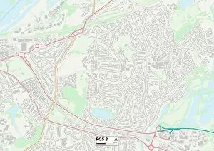 Tennyson Road Gallery: Wokingham RG5 3 Map