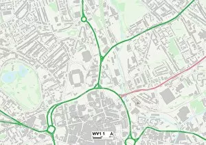 North Road Gallery: Wolverhampton WV1 1 Map