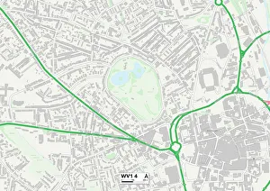 Clarence Road Gallery: Wolverhampton WV1 4 Map