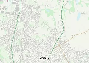 Tennyson Road Gallery: Wolverhampton WV10 8 Map