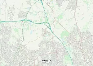 Red Lane Gallery: Wolverhampton WV11 2 Map