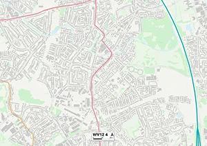 High Road Gallery: Wolverhampton WV12 4 Map