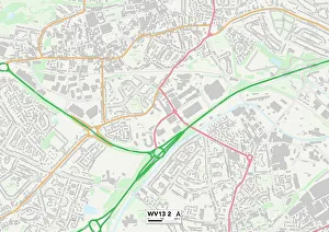 Newlands Close Gallery: Wolverhampton WV13 2 Map