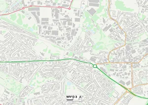 Beech Road Gallery: Wolverhampton WV13 3 Map