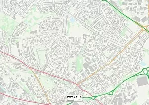 Laburnum Road Gallery: Wolverhampton WV14 6 Map