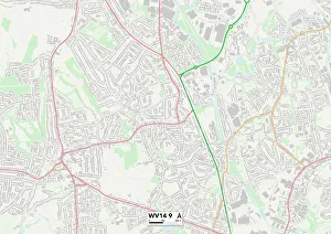 Fern Close Gallery: Wolverhampton WV14 9 Map