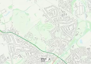 Victoria Road Gallery: Wolverhampton WV6 9 Map