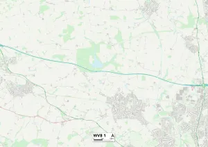 Florence Road Gallery: Wolverhampton WV8 1 Map
