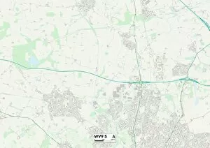 Stafford Road Gallery: Wolverhampton WV9 5 Map