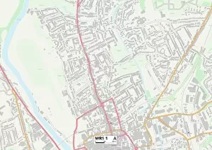 St Georges Walk Gallery: Worcester WR1 1 Map