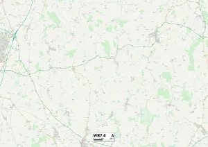 College Road Gallery: Worcester WR7 4 Map