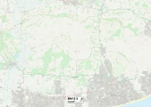 Forest Lane Gallery: Worthing BN13 3 Map