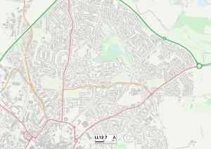Chestnut Avenue Gallery: Wrexham LL12 7 Map