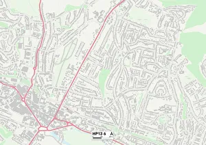 Hillview Road Gallery: Wycombe HP13 6 Map