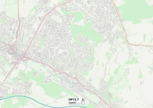 Firs Close Gallery: Wycombe HP13 7 Map
