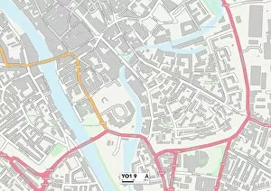 Albert Street Gallery: York YO1 9 Map