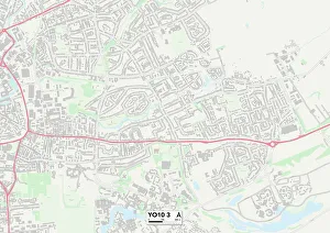 UK Maps Gallery: York YO10 3 Map