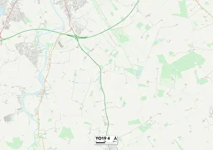 Moor Lane Gallery: York YO19 4 Map