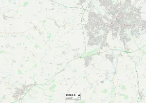 College Road Gallery: York YO23 3 Map