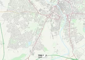 St Helens Road Gallery: York YO24 1 Map