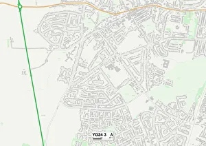 Gladstone Street Gallery: York YO24 3 Map