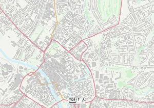 Pilgrim Street Gallery: York YO31 7 Map