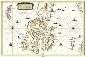 Maps british isles/scotland counties portfolio/old map isle islay scotland 1654 johan blaeu Maps british isles/scotland counties portfolio/old map isle islay scotland 1654 johan blaeu