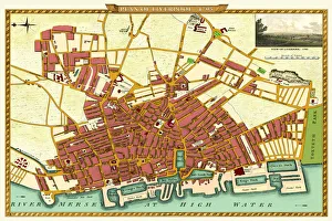 Old Map of Map of Liverpool Surveyed in 1795 by John Stockdale Old Map of Map of Liverpool Surveyed in 1795 by John Stockdale