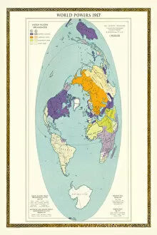 : Maps Showing the World
