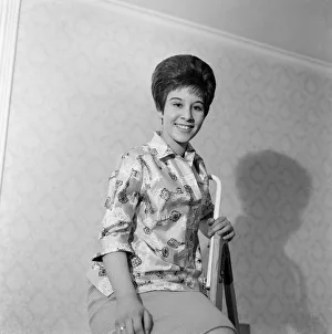 Helen Shapiro on BBC TV's Juke Box Jury, August 1961 Print. Art