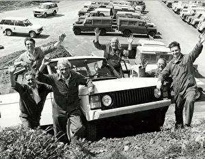 Images Dated 26th May 1980: 165 trips round the world - that is the equivalent mileage clocked up by Land Rover test