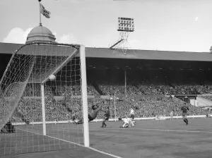 1962 World Cup Qualifying match at Wembley Stadium. England 2 v Portugal 0 1962 World Cup Qualifying match at Wembley Stadium. England 2 v Portugal 0