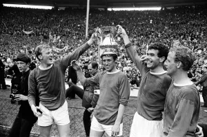 Achievement Gallery: 1966 FA Cup final at Wembley stadium. Everton 3 v Sheffield Wednesday 2